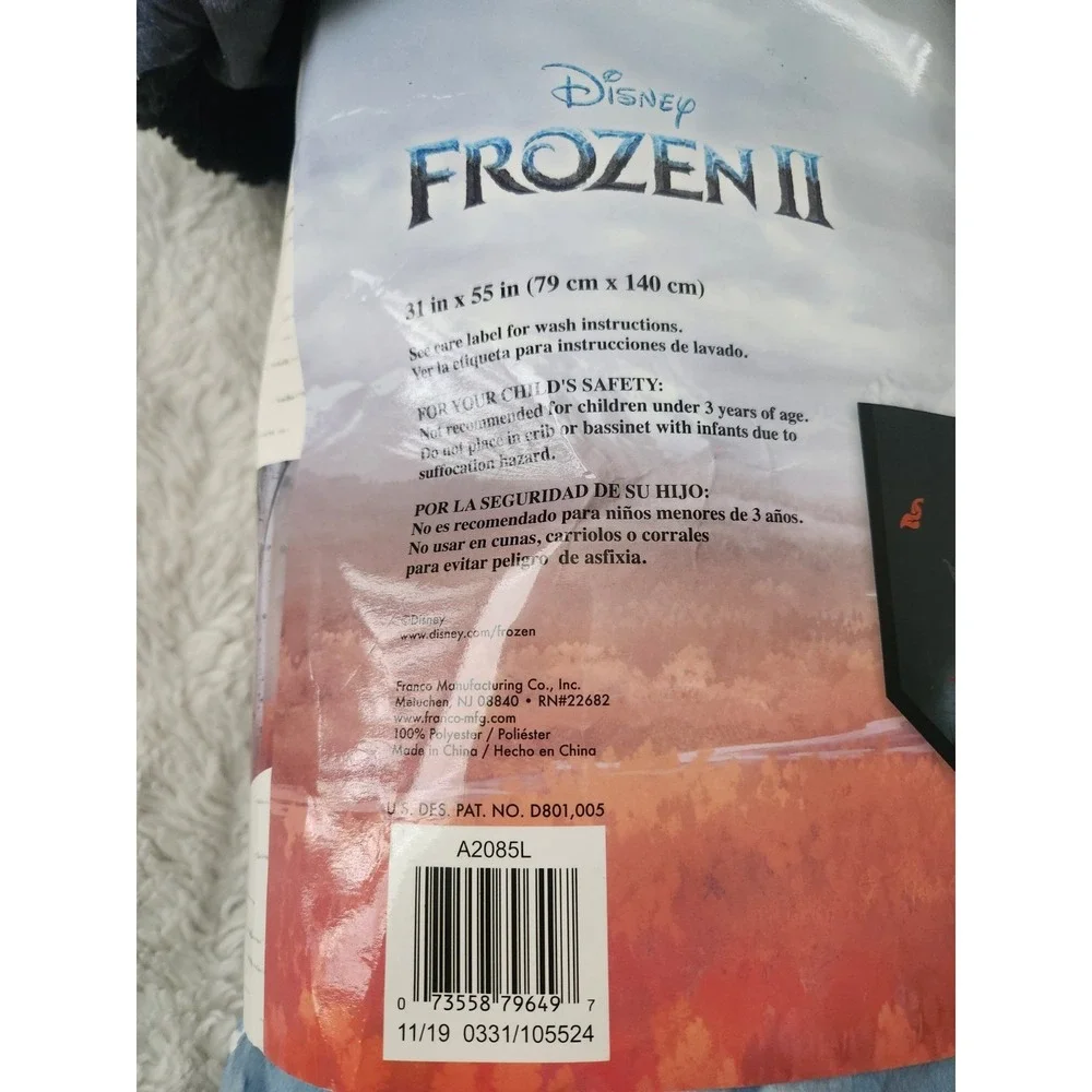 Disney's Frozen 2 Olaf Snuggle Wrap, Wearable Hoodie Blanket,Super Soft and Cozy